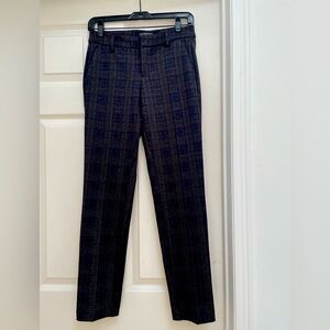 Liverpool dark plaid pants